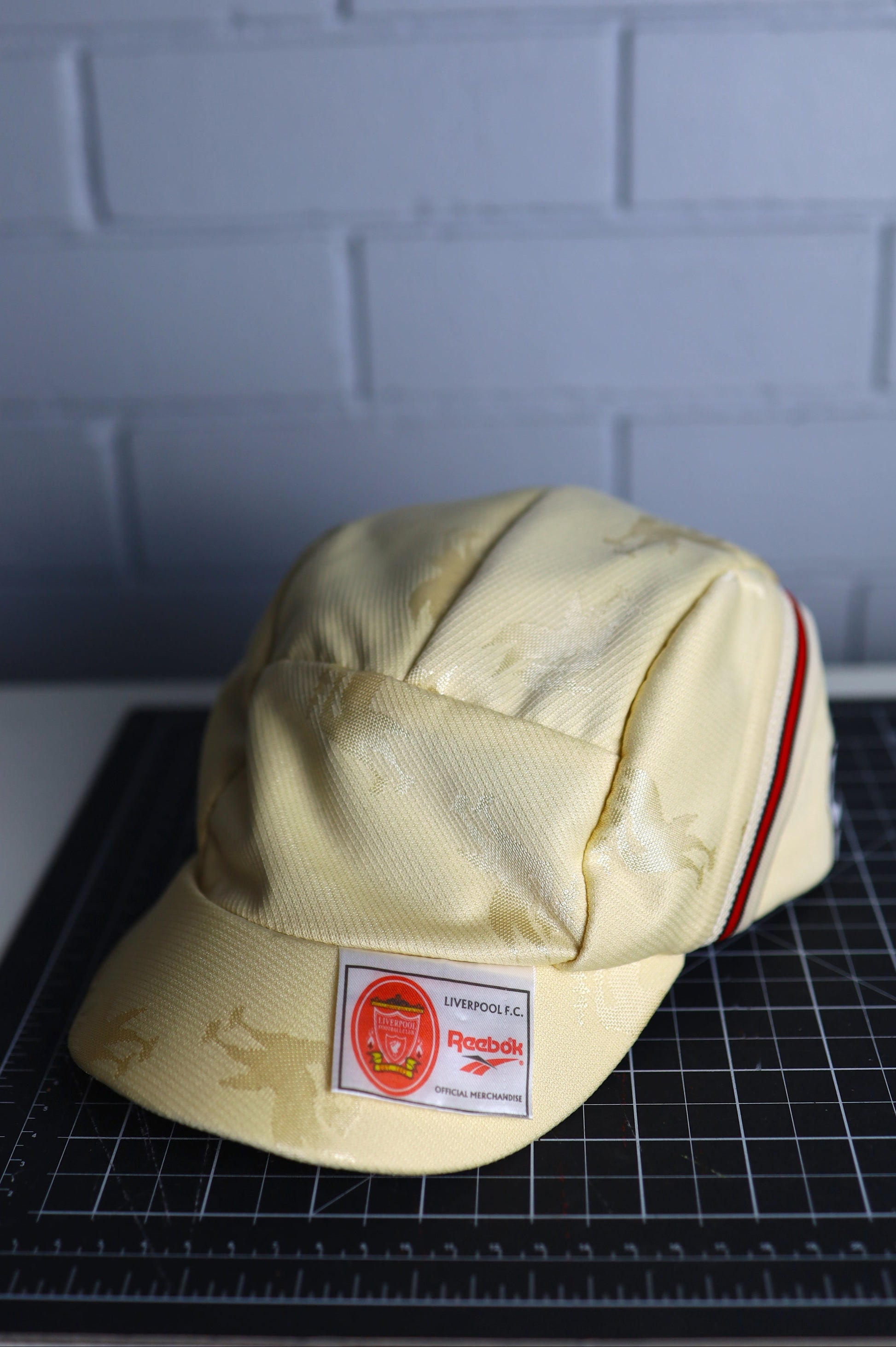vintage liverpool fc cap upcycled and reworked