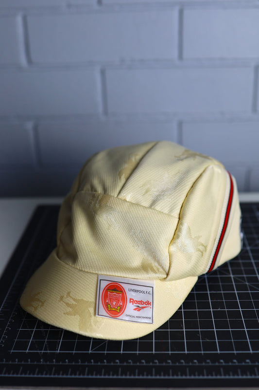 vintage liverpool fc cap upcycled and reworked