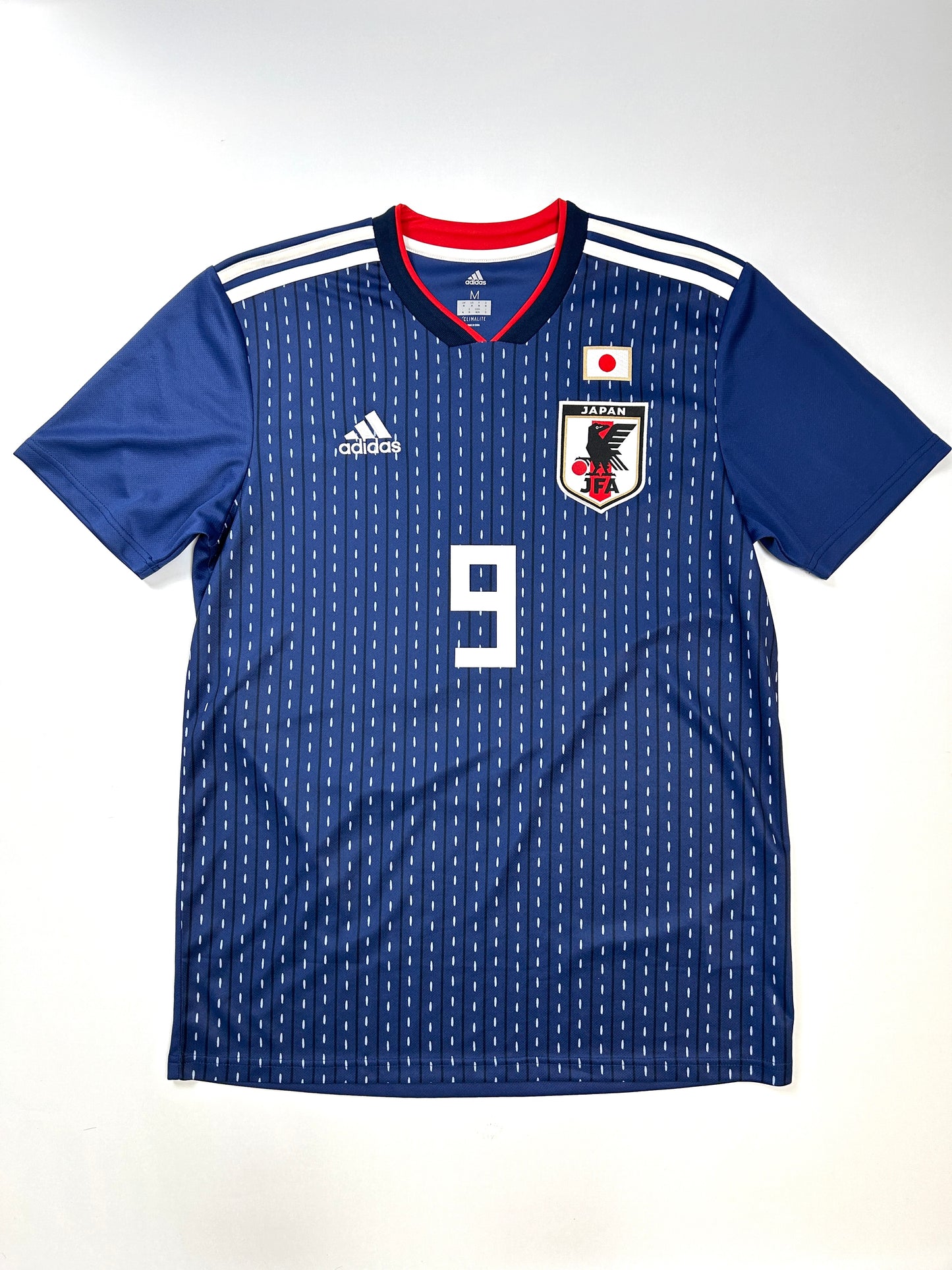 Japan Home #9 Okazaki 2018 World Cup M