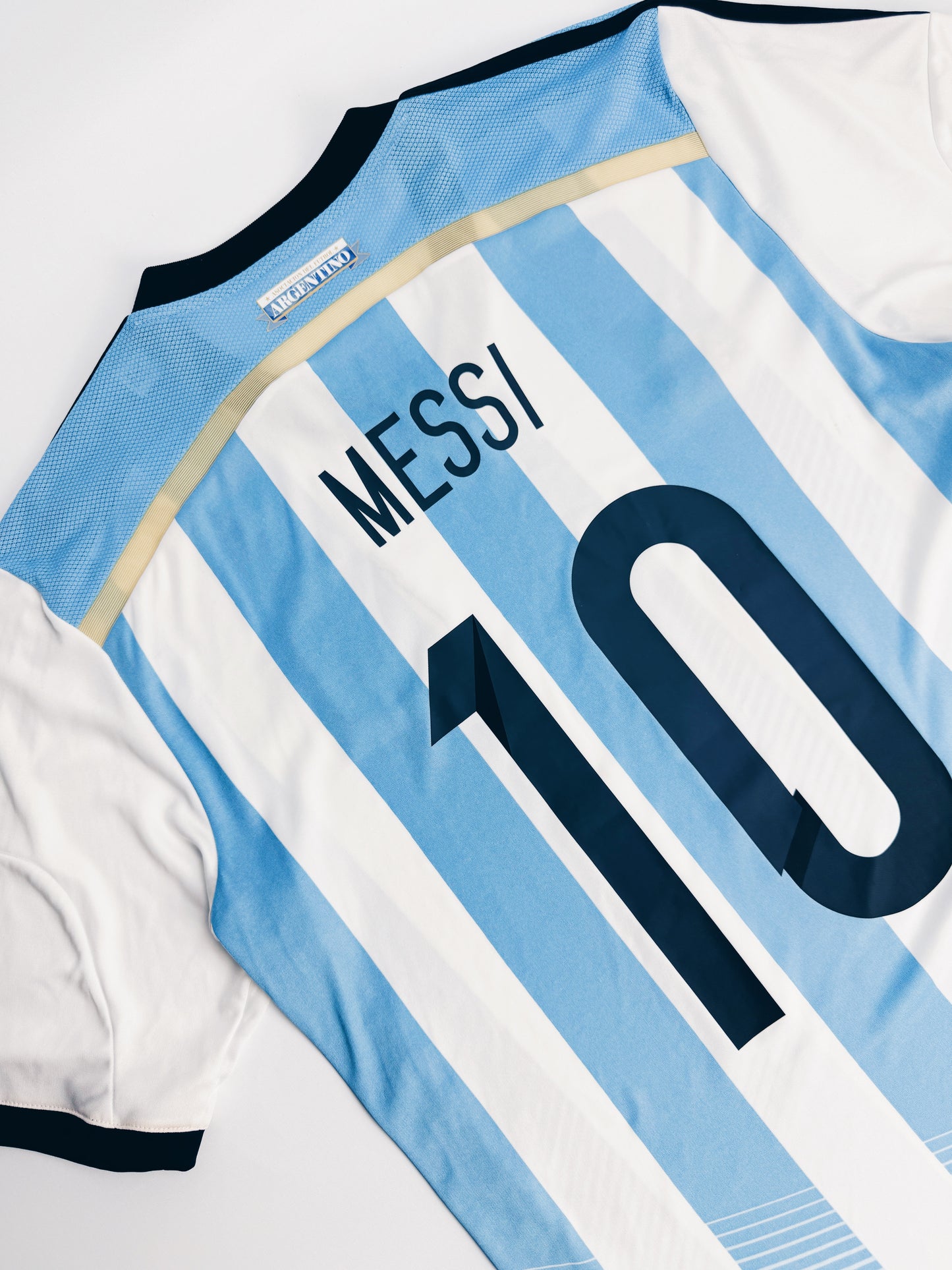 Argentina Home #10 Messi 2014 World Cup M