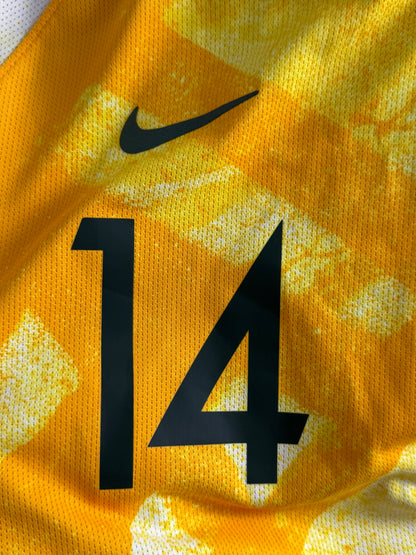 Matildas Home #14 Kennedy 2019-2020 (Women's L) - Unwanted FC