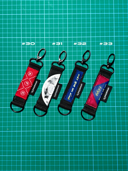 Off-cut Fabric Keyholders