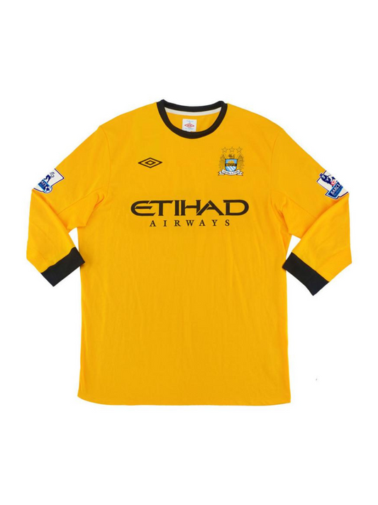 Manchester City #1 Given GK Long Sleeve 2009-2010 XL