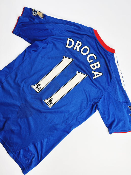 Chelsea Home #11 Drogba 2010-2011 S
