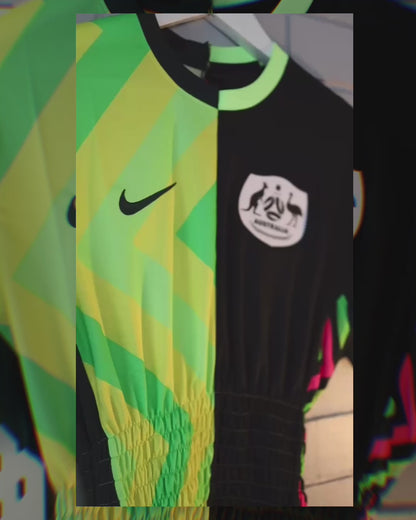 Australia Home & Away Kit Reworked - Spliced + Shirred Waist