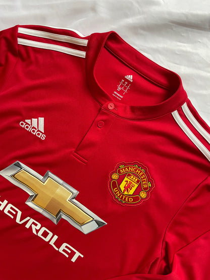 Manchester United Home Long Sleeve 2017-2018 M