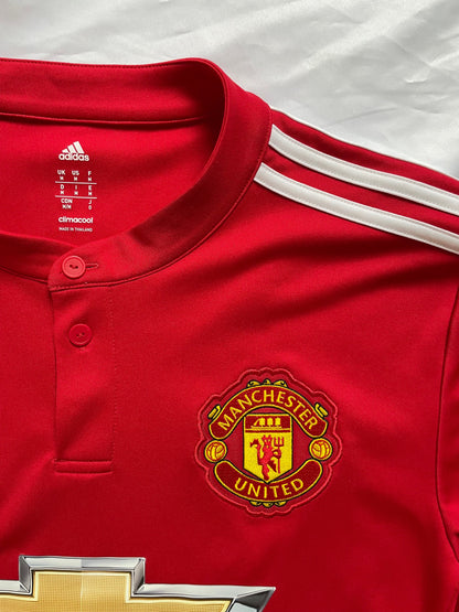 Manchester United Home Long Sleeve 2017-2018 M